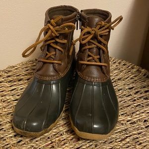 Sperry Saltwater Waterproof Duck Boots